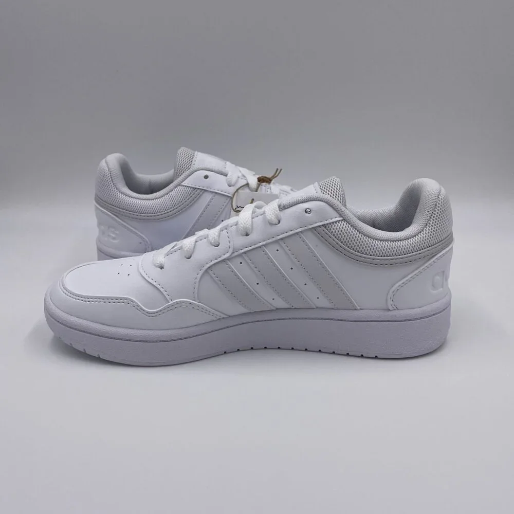 adidas Hoops 3.0 White Womens Shoes